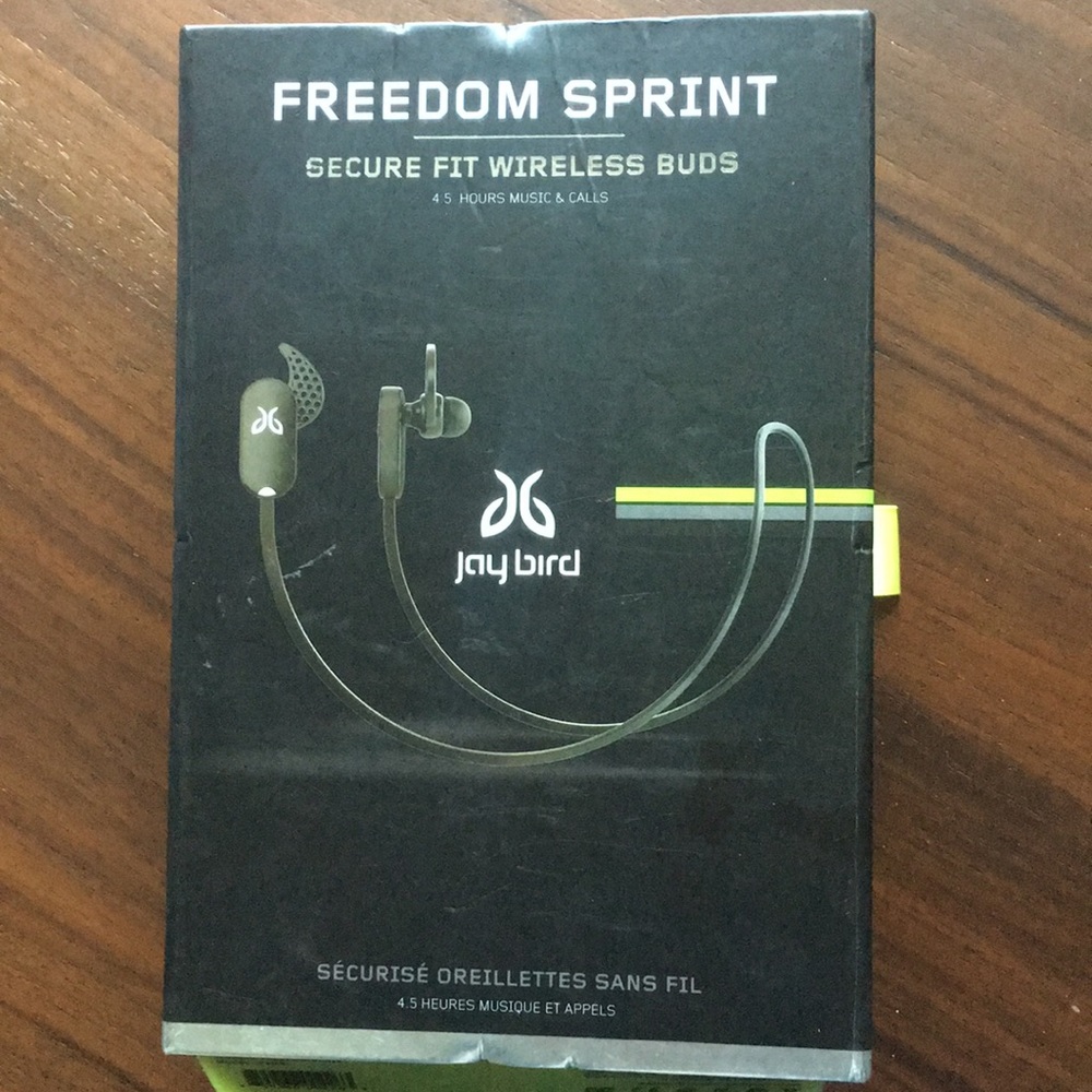 Jay bird Freedom Sprint Wireless earphones